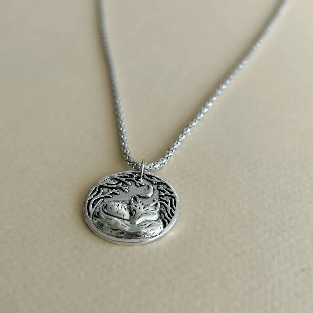 Boho Fox Necklace #1989 - Picture 5 of 5